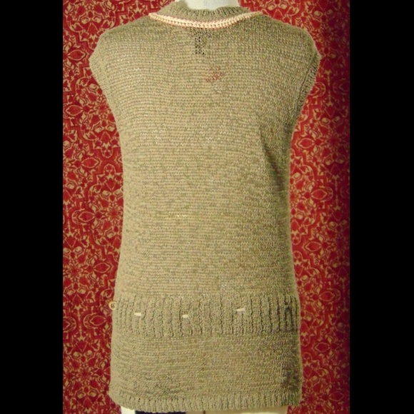 CITY UNLTD knit sleeveless sweater vest M✨ - Picture 7 of 7